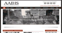 Desktop Screenshot of aaihs.org