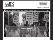 Tablet Screenshot of aaihs.org